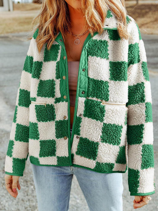 Plaid Winter Jacket