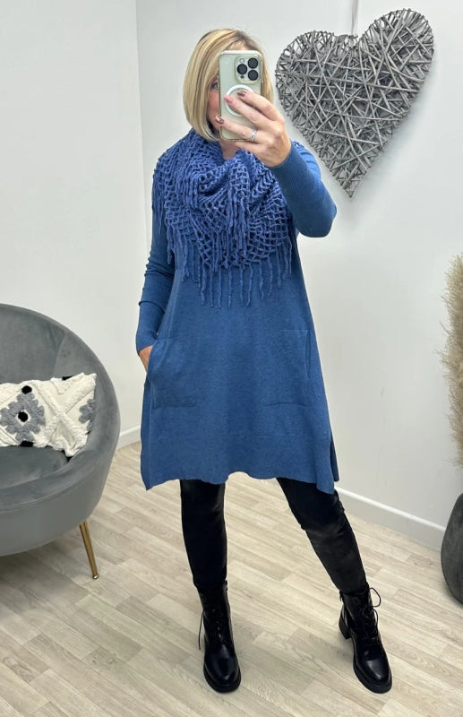 Tully Pocket Tunic With Snood